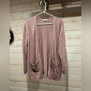 Old Navy | Light Purple Slouchy Pocket Open Cardigan
